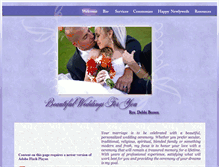 Tablet Screenshot of beautifulweddings4u.com